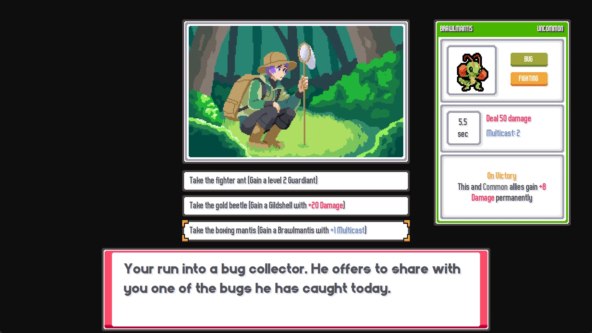 An in-run event screen in Batomon Showdown, official 1920 by 1080 screenshot.